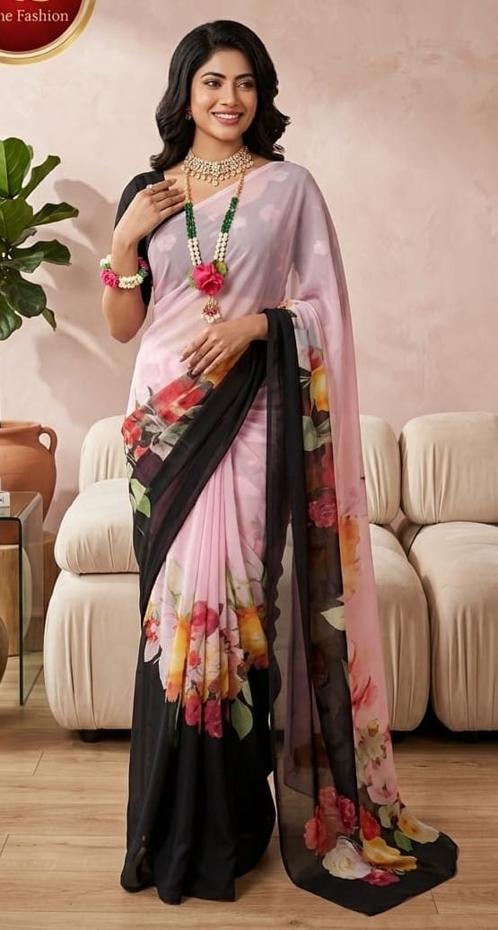 Rongdhonu Georgette saree
