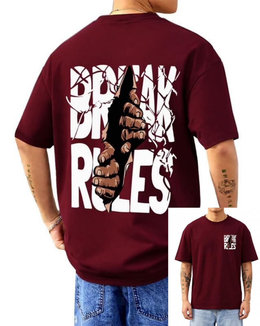 Stylish Drop Shoulder Tshirt