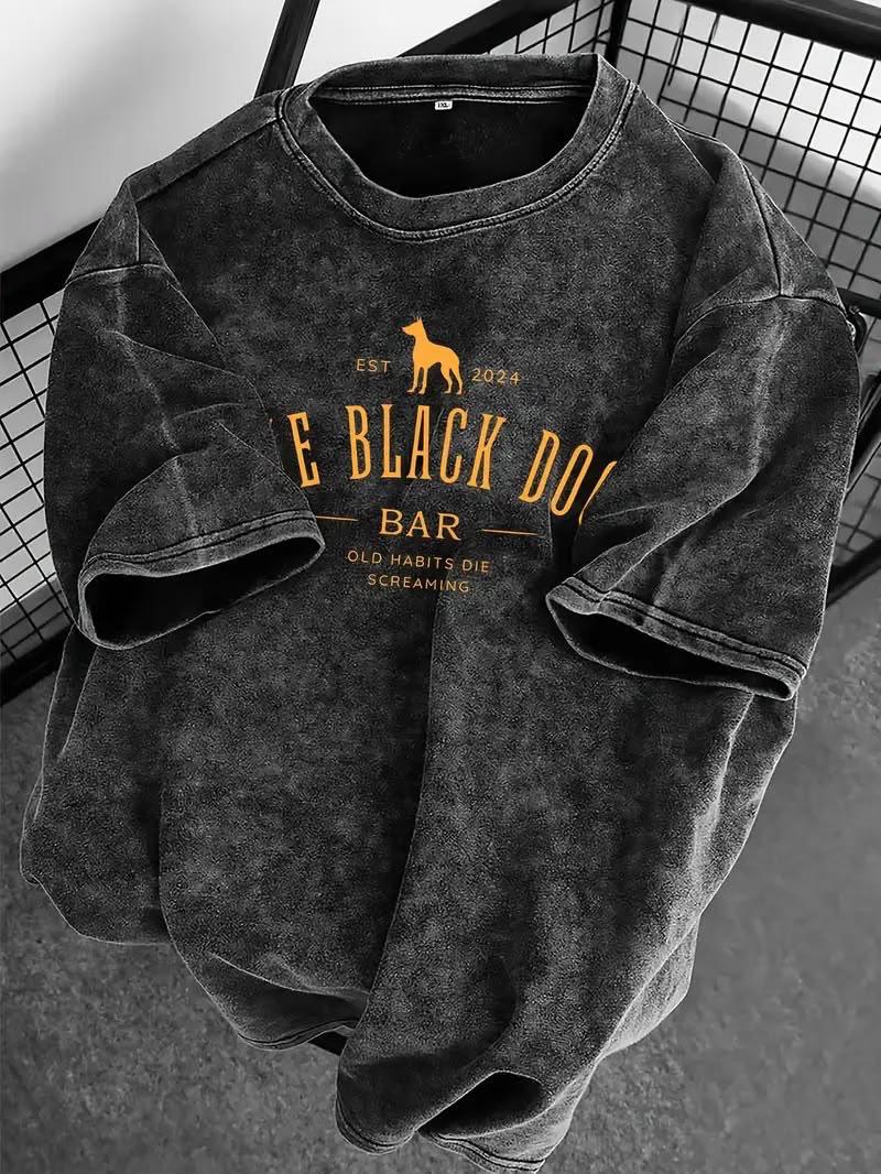 Premium Acid Wash Drop Shoulder TShirt