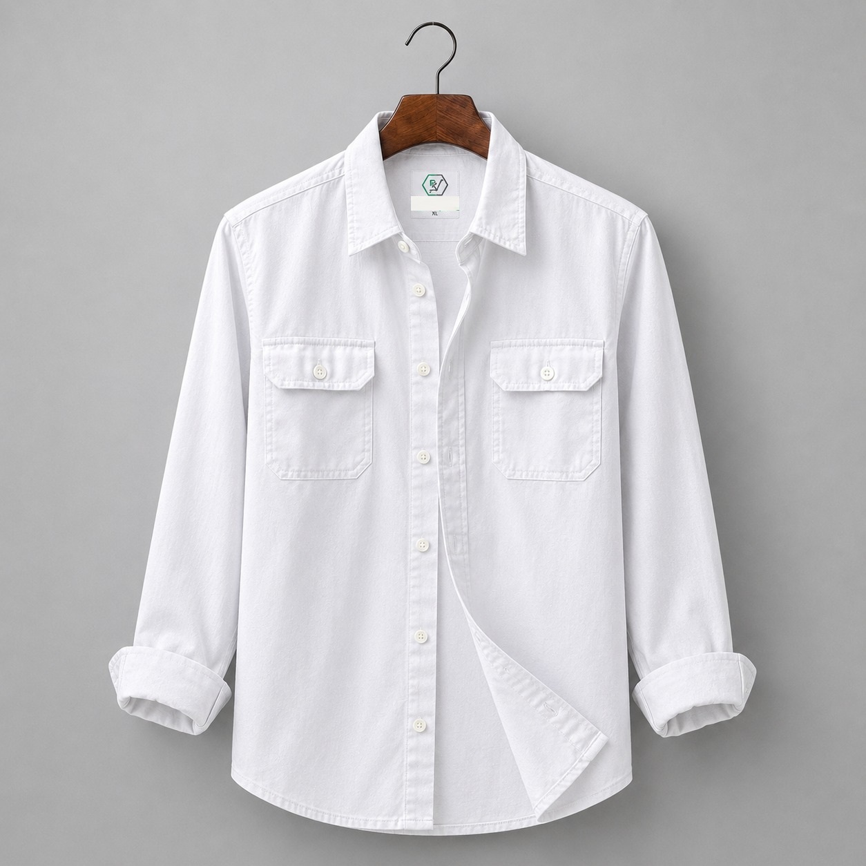 Premium Double Pocket Oxford Cotton Shirt