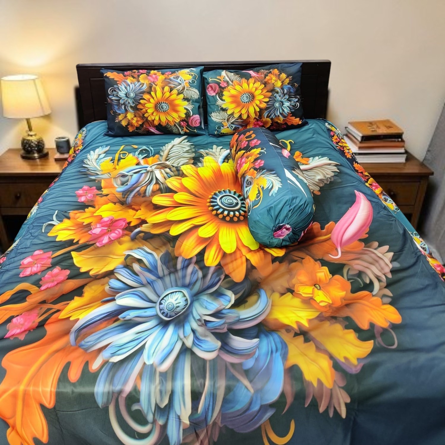 3D Print Bedsheet Four Piece