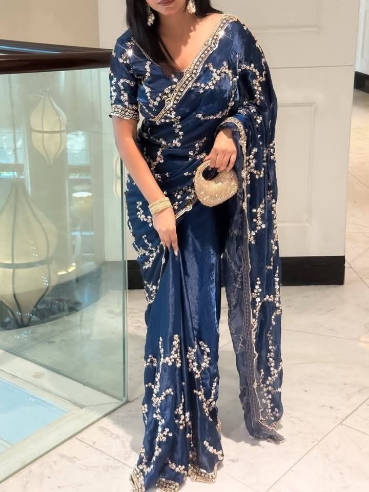 Indian Fendi Silk Saree Collection